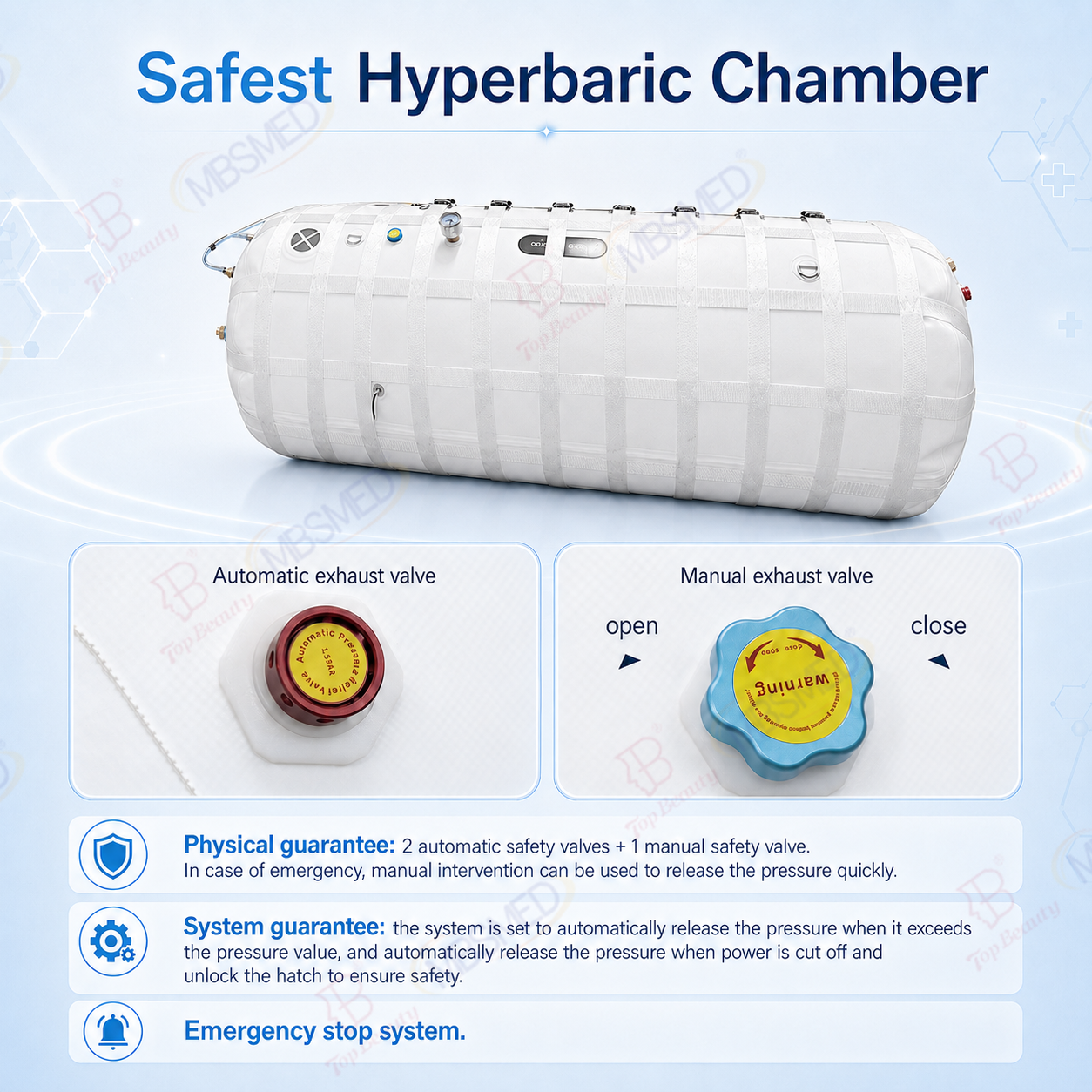 2.0ATA Hyperbaric Oxygen Chamber HBOT Cabin Sofy Shell At Home