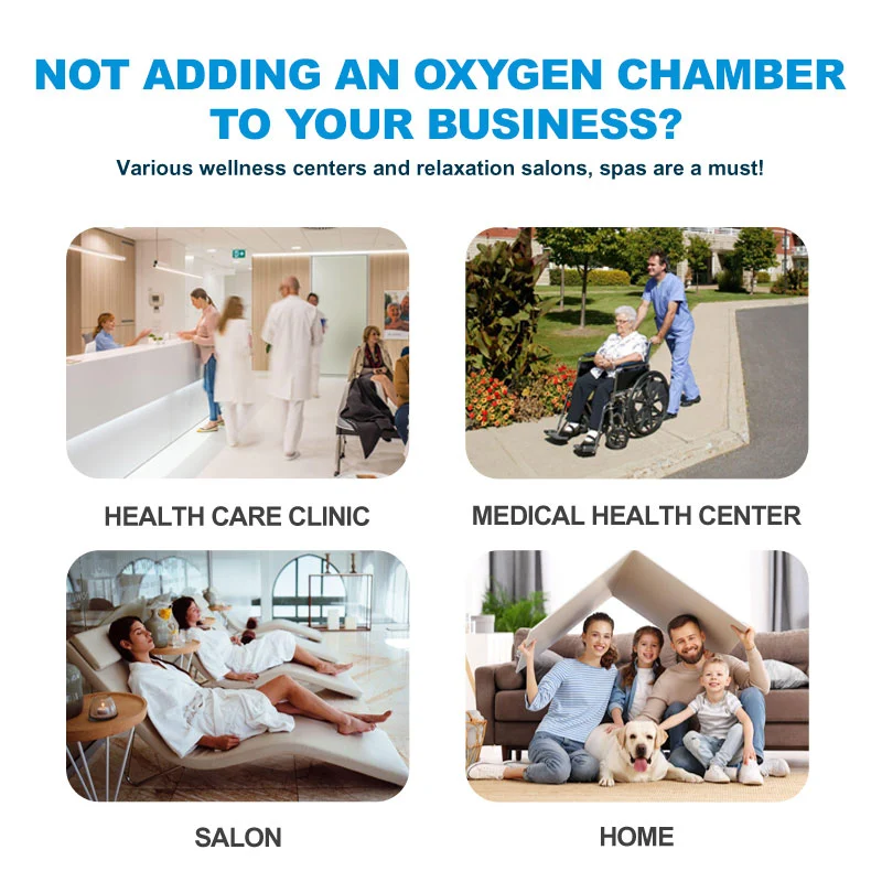 2.0ATA Hyperbaric Oxygen Chamber HBOT Cabin Sofy Shell At Home