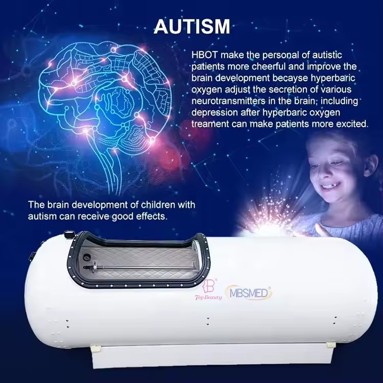 2 ATA HBOT Chambers Single Person Hard Shell Hyperbaric Oxygen Chamber