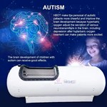 2 ATA HBOT Chambers Single Person Hard Shell Hyperbaric Oxygen Chamber