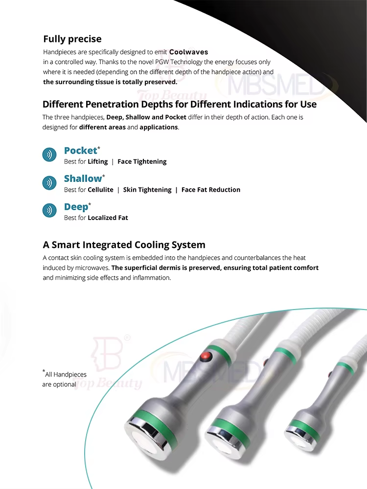 Coolwave Facial and Body Sculpting Coolwave Device for Wrinkle Reduction And Slimming