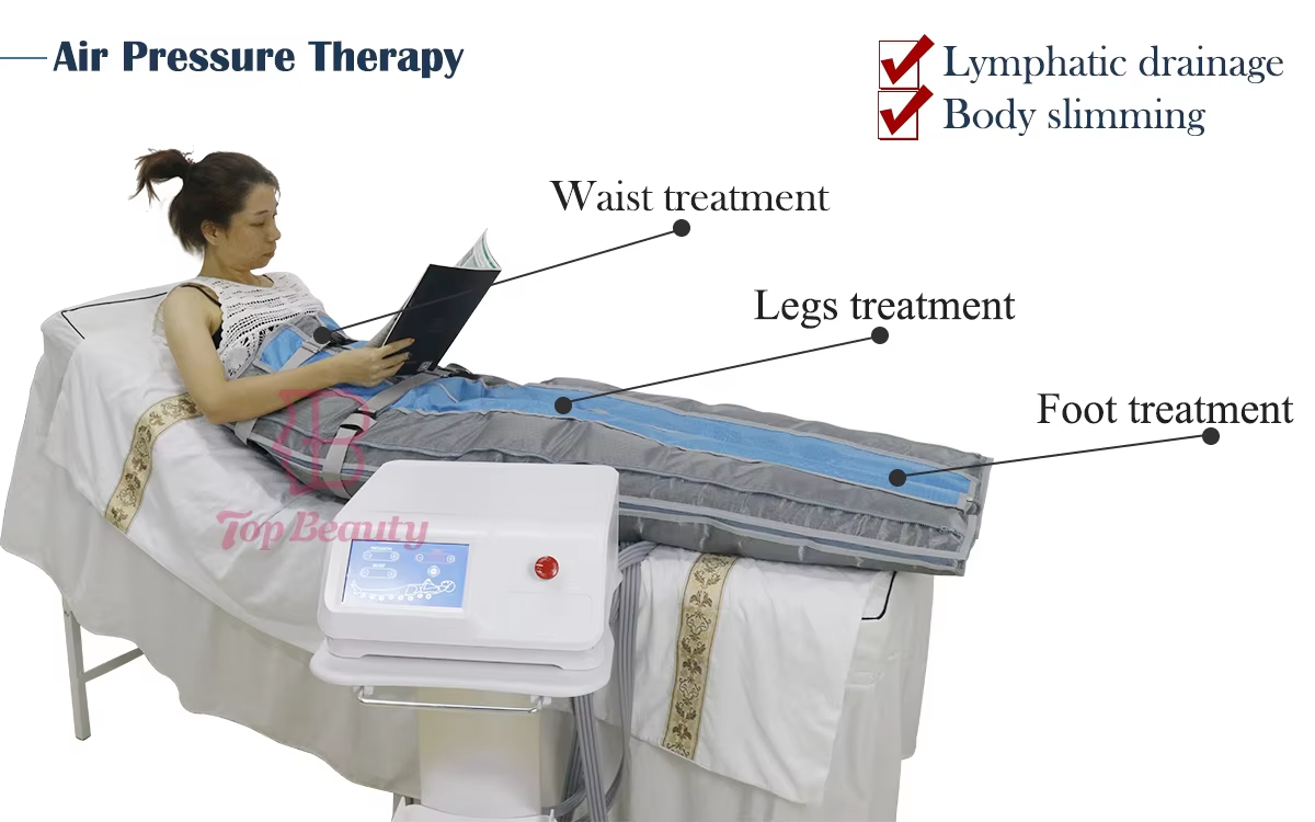 Presoterapia Profesional Lymphatic Drainage Sauna Blanket for Weight Loss and Detox