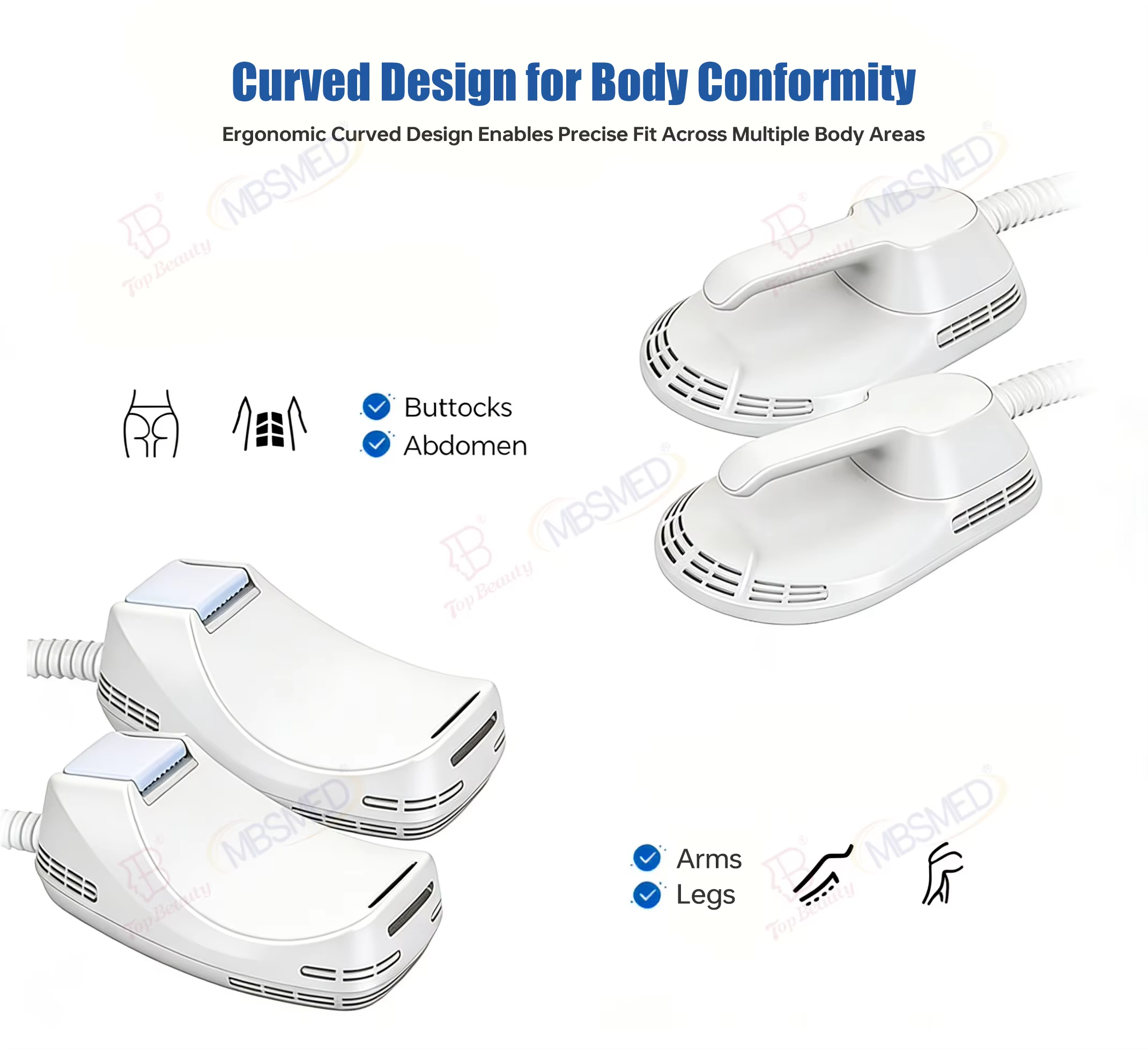 Modern Trolley Muscle Building Adjustable Intensity EMS Body Sculpt Trainer