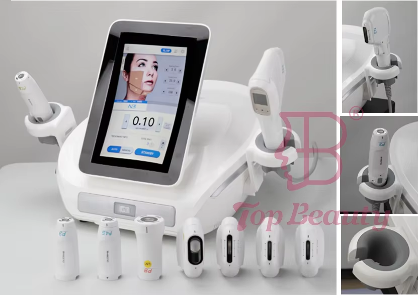 Facial Lifting Skin Tight Forehead Wrinkles Remove HIFU Vmax Beauty Device