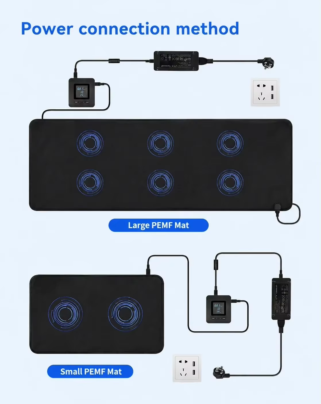Blood Circulation Massager Extracorporeal Pemf Magnetic Therapy Mat