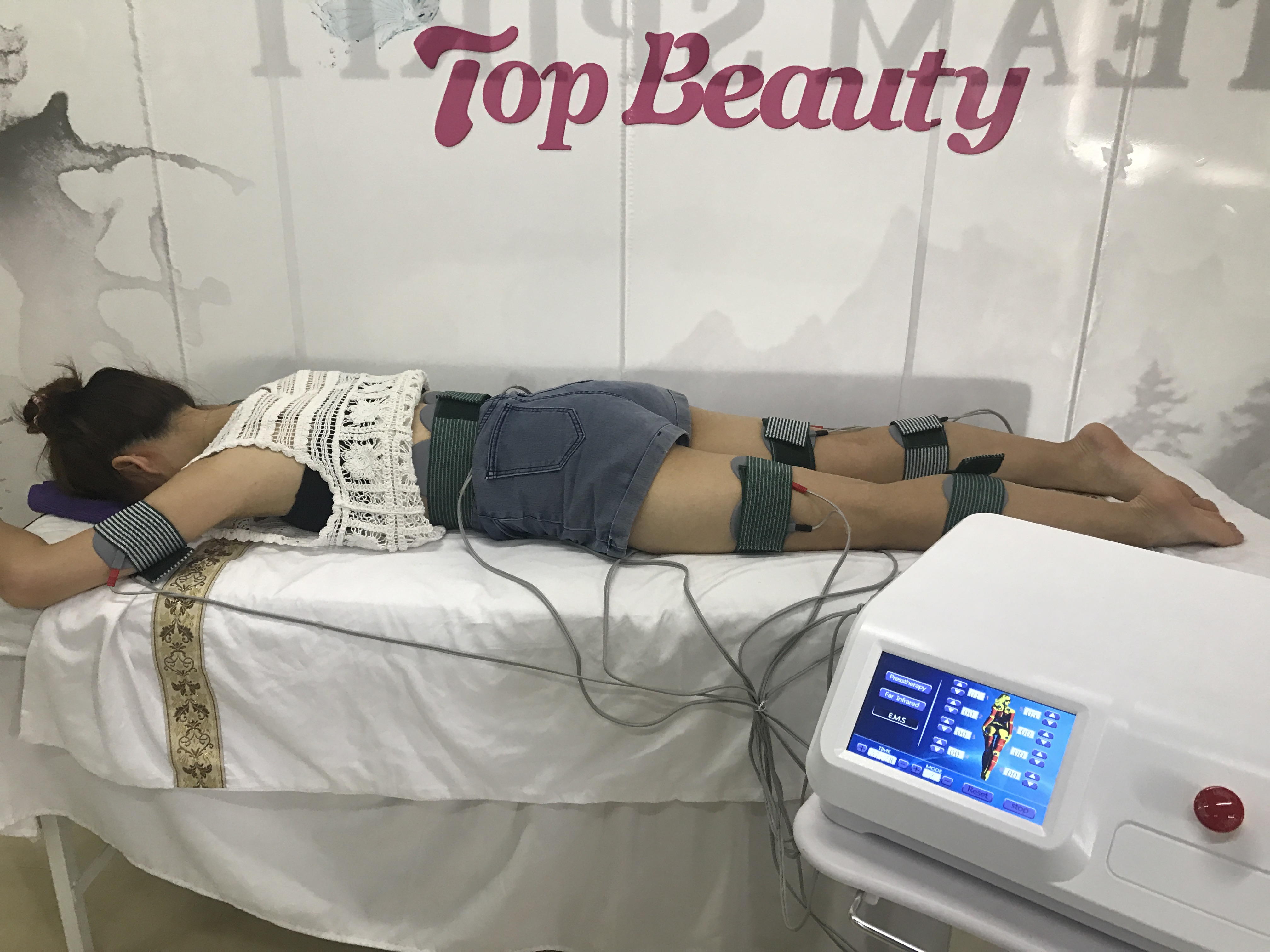 Profesional EMS Muscle Stimulator Body Pain Relief Therapy Device