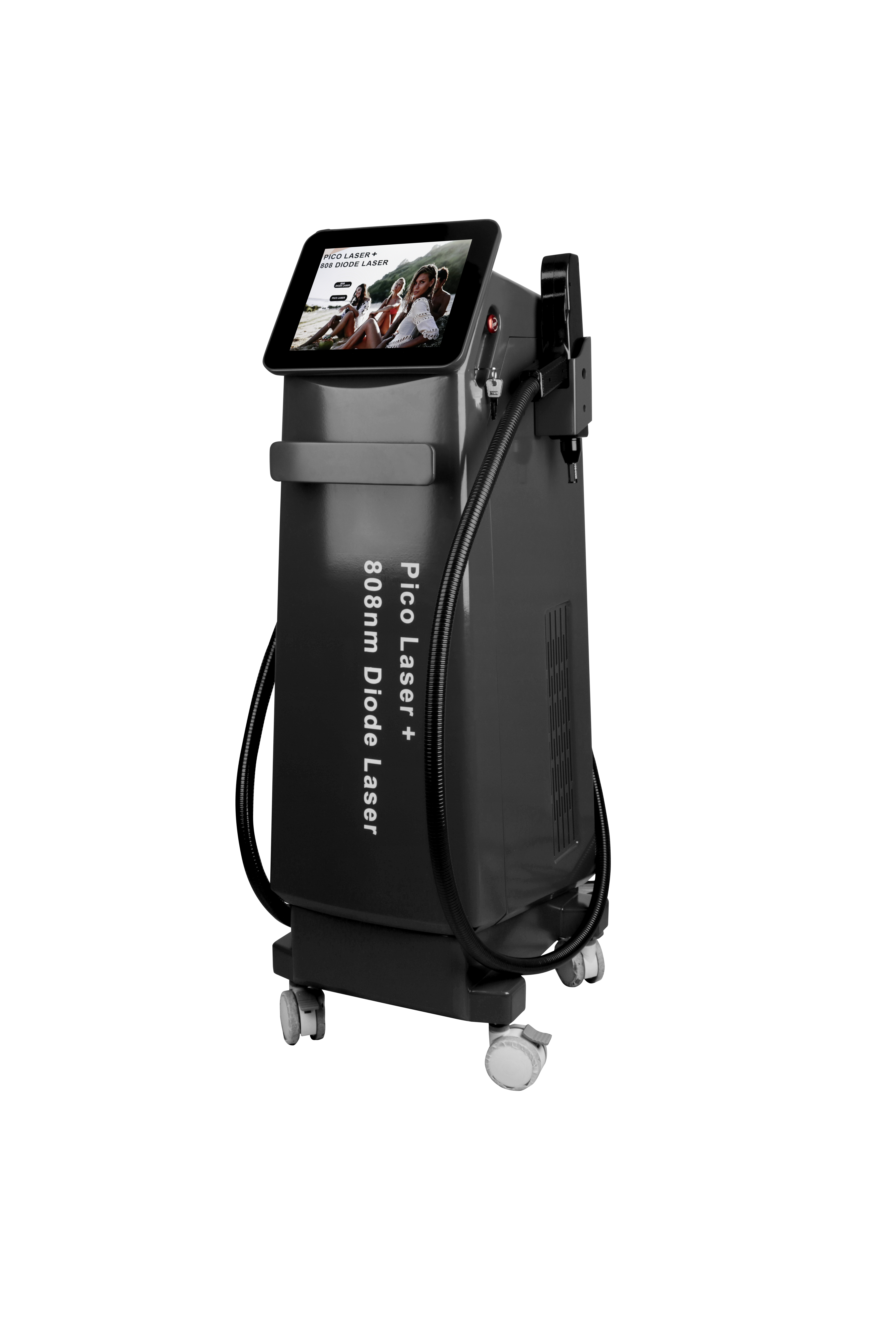 2  in 1 808nm 755nm 1064nm diode laser yag machine