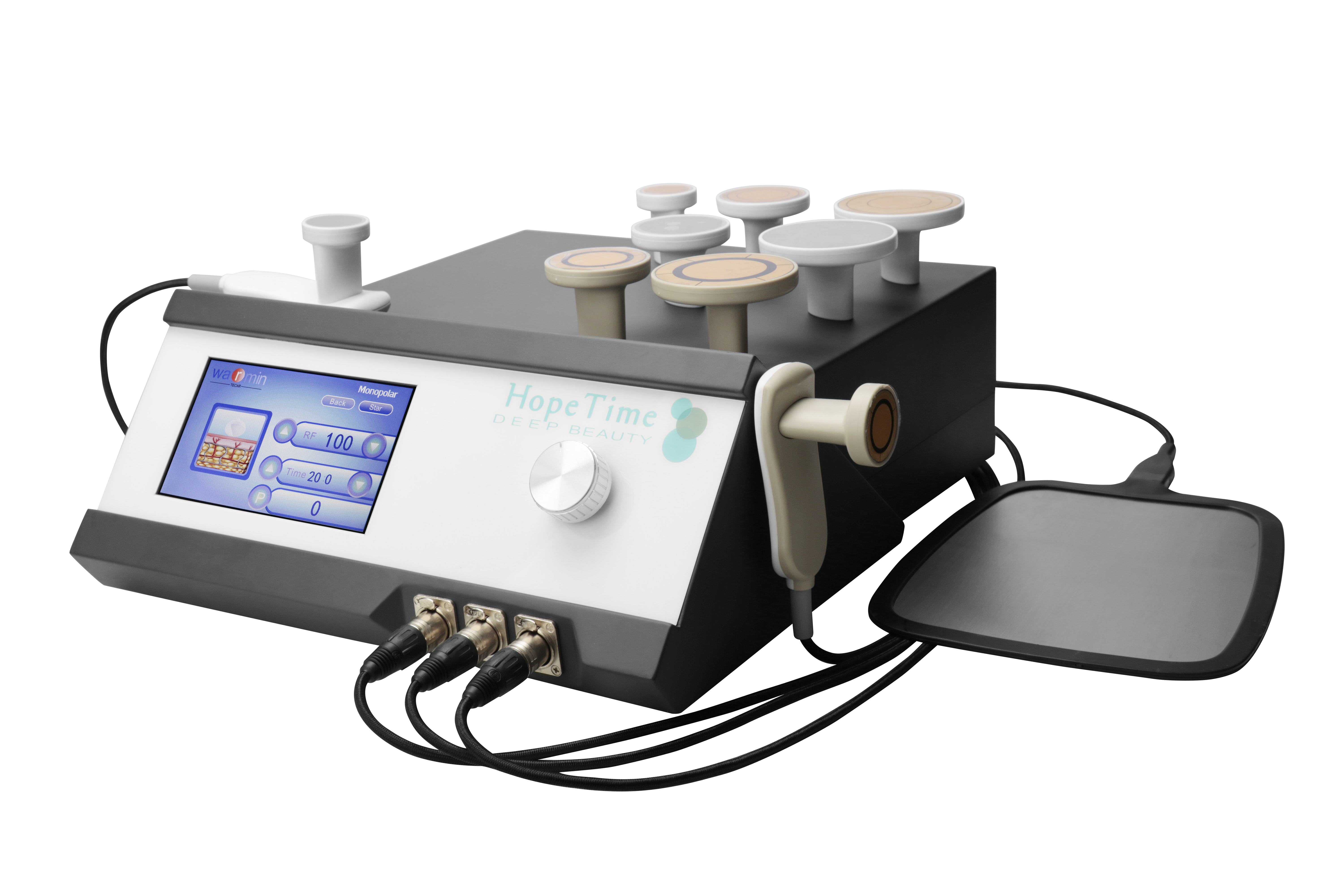 9 Frequency 448K 1000khz Therapy RF CET RET Deep Heat Tecar Therapy Machine