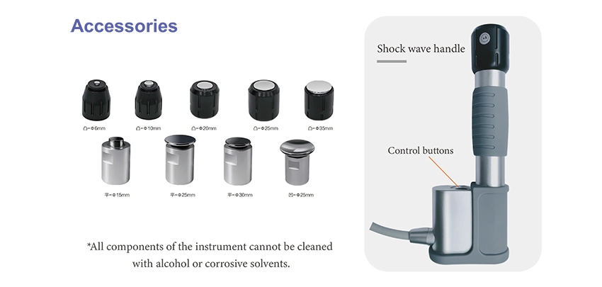 Rehabilitation Physical Therapy Eswt Shock Wave Physiotherapy Equipment