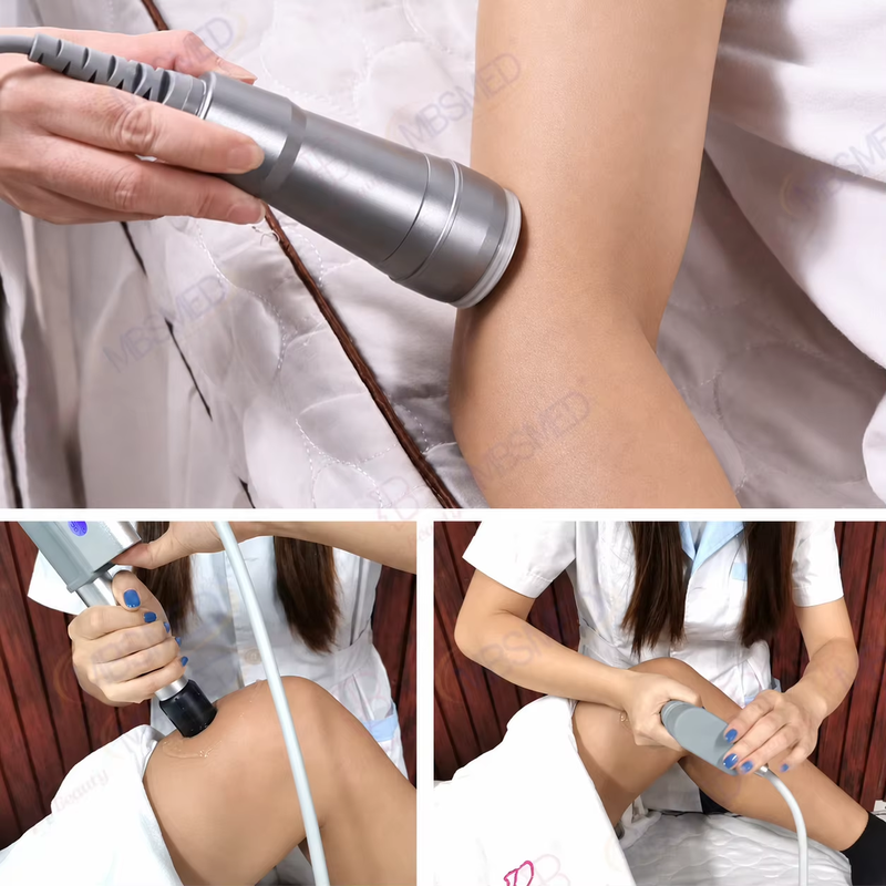 2 in 1 Shockwave and Ultrasound Therapy System for Sports Rehab