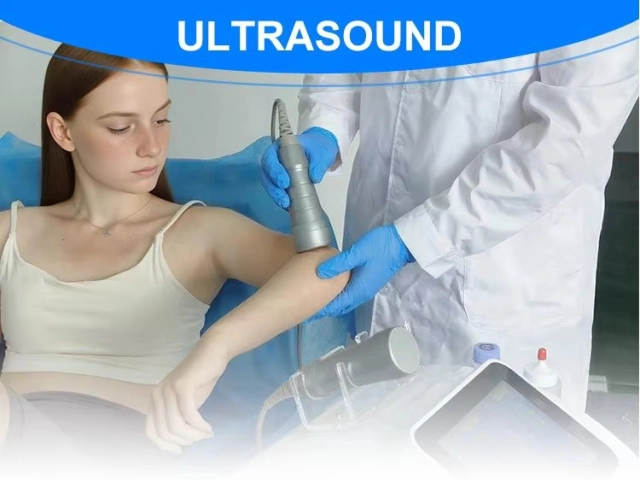 Ultrasound Therapy Machine Ultrawave Physiotherapy for Body Pain Relief