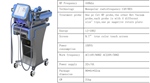 Vacuum Tecar RF Machine