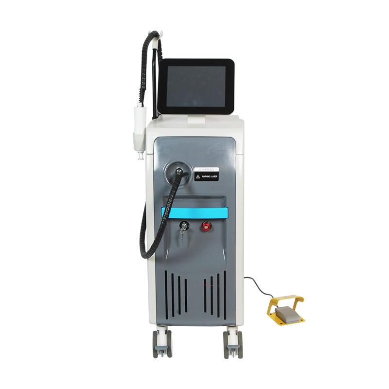755nm 1064nm Nd YAG Dual Wavelength Laser Hair Removal Tattoo Removal Machine